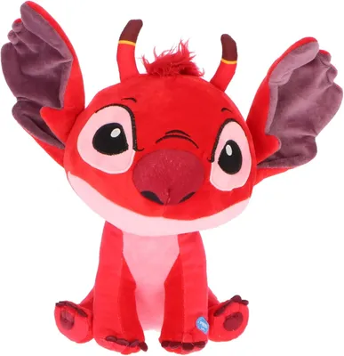 Image de STICH LEROY Câlin avec son DISNEY LILO JEUNE OURS PELUCHE - 20cm