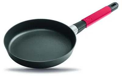 Produktbild von Gastrolux Squalit Induktion Flachrand Pfanne - 24cm - Rot 37124R