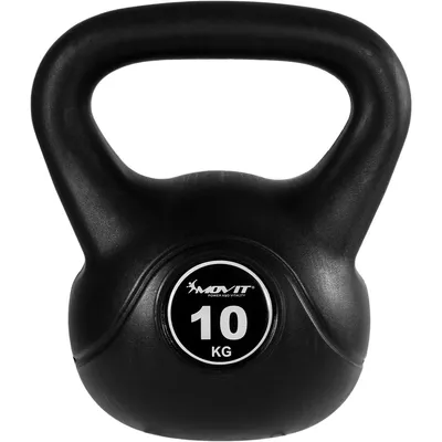 Produktbild von MOVIT Kettlebell činka plast/beton 10 kg