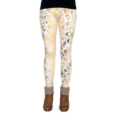 Produktbild von cosey - Leo Line Leggings - Animalprint (Einheitsgröße) - Design D12