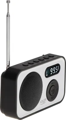 Zdjęcie produktu dla Adler AD 1906, Przenośny, AM, FM, 87,5 - 108 MHz, 522 - 1620 kHz, 0,8 W, LCD