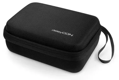 Produktbild von deleyCON Reise Zubehör Organizer Tasche Filz Klein Hardcase - Schwarz