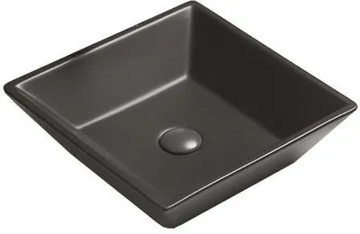 Immagine prodotto di Mexen Pola lavandino da appoggio 41 x 41 cm, nero opaco - 22224185