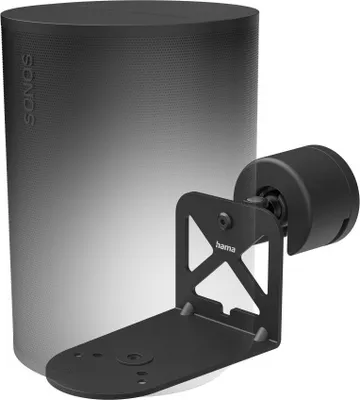 Produktbild von Hama 00220895 Lautsprecher-Wandhalterung für Sonos Era 100/300 schwarz