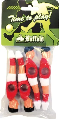 Obrázek produktu pro Buffalo Tischfußball Pop 13 mm rot/weiß 4 Stück