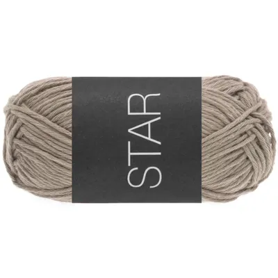 Produktbild von Lana Grossa STAR 50 g klassisches Topflappengarn 100 % Baumwolle 90 m Farbe 059 - Taupe