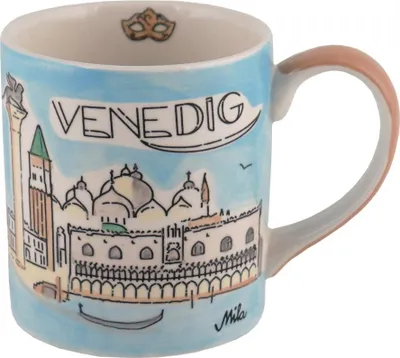 Produktbild von Mila Keramik Städte-Becher Venedig