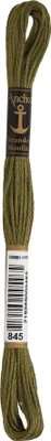 Produktbild von Anchor Sticktwist 4635000-00845 altoliv Stickgarn, 100 % Baumwolle