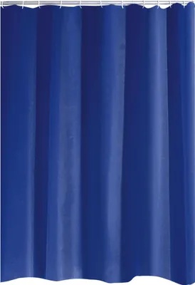 Produktbild von Ridder Duschvorhang Folie Standard 180x200 cm blau 31333