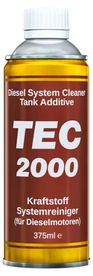 Produktbild von TEC-2000 Diesel Additiv, Diesel Systemreiniger fürs Kraftstoffsystem 375 ml Einspritzdüsen Reiniger, Injektorpflege, Tankanwendung, Motorpflege