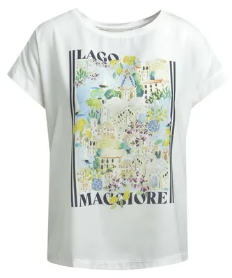 Zdjęcie produktu dla T-shirt damski z okrągłym dekoltem "Milano"
