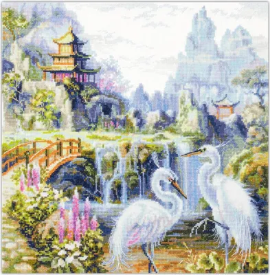 Immagine prodotto di Magic Needle Zweigart Set punto croce edizione "Good Morning", schema di conteggio, 30x30cm