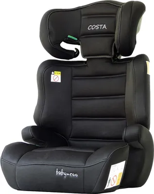Zdjęcie produktu dla Fotelik samochodowy COSTA I-SIZE 15-36 kg z regulowanym zagłówkiem i oparciem