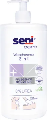 Image de Seni Care crème lavante, 3 en 1