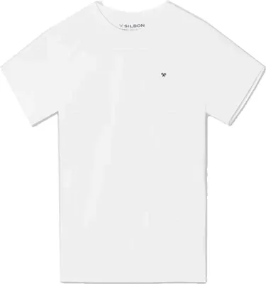 Image de T-shirt Silbon 124603 pour Uni