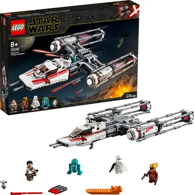 Produktbild von LEGO 75249 Star Wars Widerstands Y-Wing Starfighter Bauset, Der Aufstieg Skywalkers Kollektion