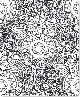 Produktbild von MuchoWow® Mauspad Mousepad Mandala - Zentangle - Muster 19x23 cm - Mousepads - Maus Mat - Pad - Mausunterlage - Mauspads - Spielen