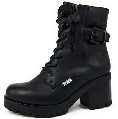 Immagine prodotto di Scarpe da donna Dockers, stivali eleganti, stivaletti neri, casual