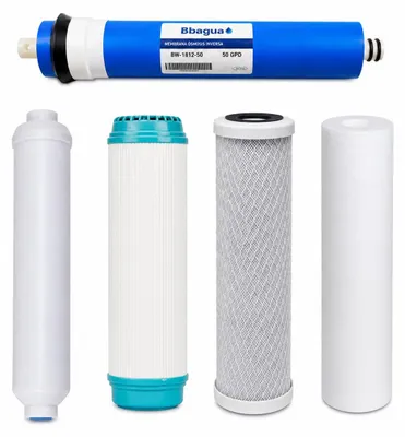 50 GPD-Membran + 4 Standardfilter für Osmoseanlage