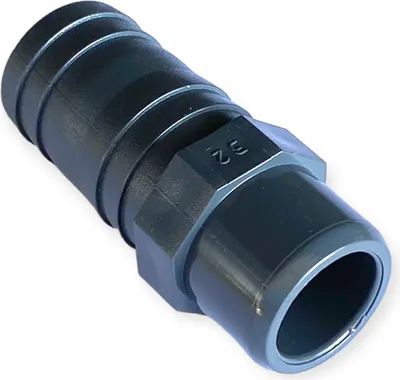 Produktbild von PVC-U Schlauchtülle mit Klebestutzen 12 mm