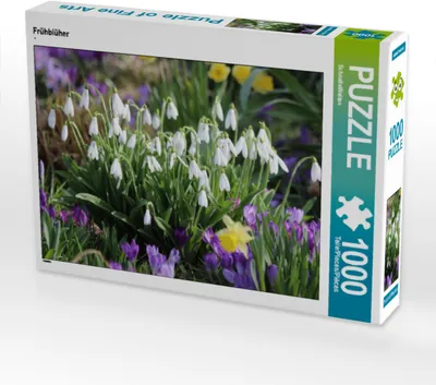 Produktbild von CALVENDO Puzzle Frühblüher | 1000 Teile Lege-Größe 64x48cm Foto-Puzzle für glückliche Stunden
