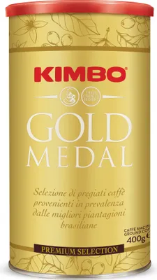Produktbild von Kimbo Gold Medal gemahlener Kaffee in Dose 400 g Kimbo Caffè