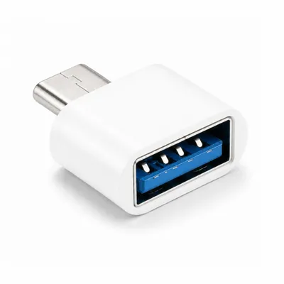 Produktbild von USB-C auf USB-A Adapter OTG – USB-C Stecker auf USB-A Buchse für Smartphone, Tablet, Laptop, Maus, Tastatur & USB-Stick