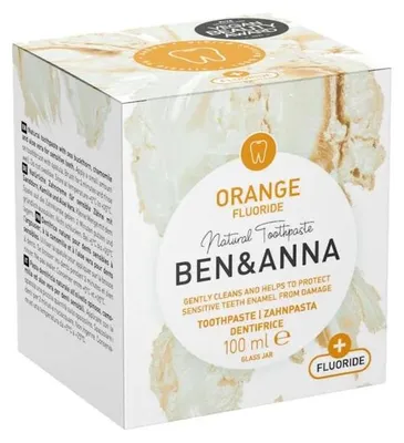 Productafbeelding van Ben & Anna Tandpasta Orange Fluoride (100 gr)