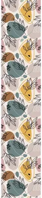 Productafbeelding van Voorgelijmde vliesbehang – SKANDINAVISCHE OLIEBLADJES – 1 rol van 300 x 60 cm