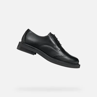 Image de Geox - Baskets noires pour femmes, modèle Serilda, taille 38