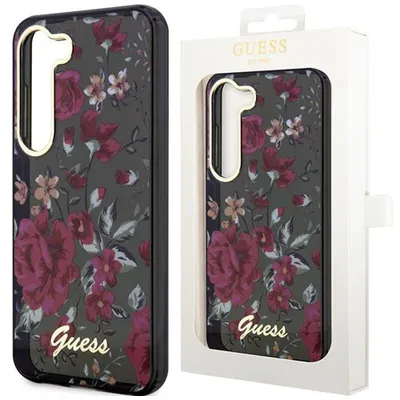 Produktbild von Guess Flower Collection - Samsung Galaxy S23+ Hülle (khaki)