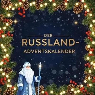 Produktbild von Adventskalender Buch Russland mit Traditionellen Rezepten und Kulturellen Anekdoten