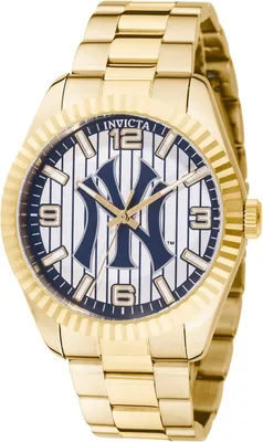 Obrázek produktu pro Invicta Specialty - New York 49864 Pánské Hodinky - Quartz Hnutí - Nerezová Ocel se Stříbrným Ciferníkem - 43 mm