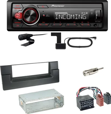 Produktbild von Pioneer MVH-330DAB Bluetooth Digitalradio Einbauset für BMW 5er E39 bis 09/2000