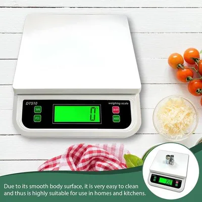 Zdjęcie produktu dla Waga kuchenna 30 kg / 1 g - Cyfrowa waga precyzyjna - Wyświetlacz LCD - Funkcja tarowania - 6 jednostek - Waga do żywności - Cyfrowa waga