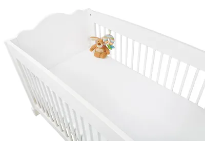 Produktbild von Jersey-Spannbetttücher für Kinderbetten im Doppelpack, weiß