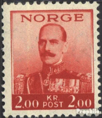 Produktbild von Briefmarken Norwegen 1937 Mi 193 postfrisch Freimarken