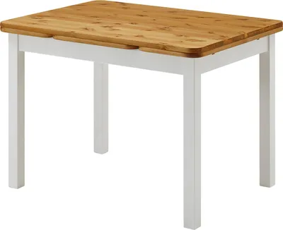 Produktbild von home24 Esstisch mit Ansteckplatten - Kiefer Massiv
