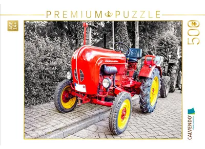 Produktbild von CALVENDO Puzzle Oldtimer Trecker Porsche Allgaier | 500 Teile Lege-Größe 48 × 36 cm Foto-Puzzle für Erwachsene