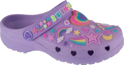Produktbild von Skechers Heart Charmer - Girly Land 308406L-LVMT, Badelatschen, für Mädchen, Violett