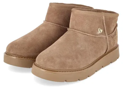 Produktbild von Skechers Damen Slip-Boots KEEPSAKES COZY MINI Braun Rauleder Größe: 391/2