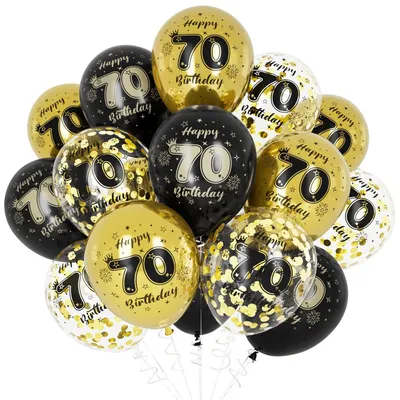 Obrázok produktu pre Súprava dekorácií balónov na 70. narodeniny