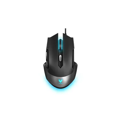 Produktbild von Rapoo V310, rechts, Laser, USB Typ-A, 8200 DPI, 1 ms, Schwarz, Grau