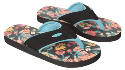 Produktbild von Animal - "Swish" Floral Flipflops für Damen MW5038 (40 EU) (Rot)