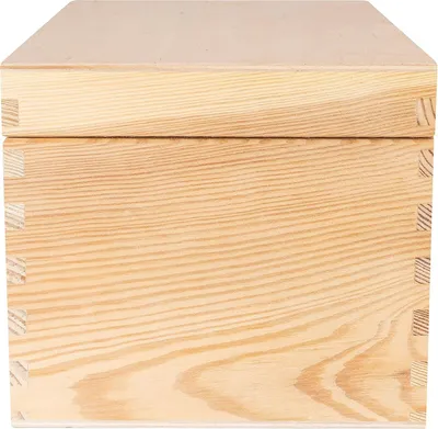 Immagine prodotto di Creative Deco CD Dvd Carte Lettera Scatola Legno | 16x24x14cm | Scatole con Coperchio | Cassetta Conteniore Portaoggetti Portagiochi | per Decoupage