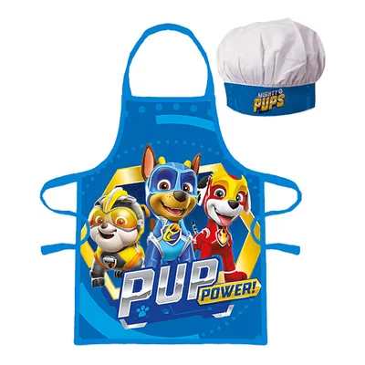 Produktbild von Paw Patrol  Kinder Kochschürze + Kochmütze Kinder Koch-Set 2 tlg. Backschürze