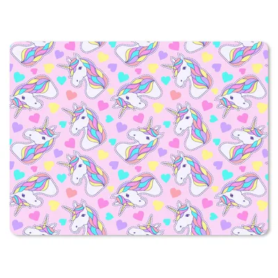 Produktbild von MuchoWow® Mauspad Mousepad Einhorn - Regenbogen - Muster 23x19 cm - Mousepads - Maus Mat - Pad - Mausunterlage - Schreibtischunterlage - Mauspad