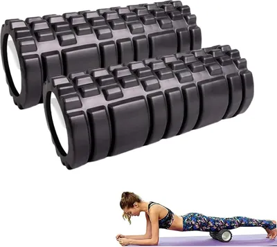 Zdjęcie produktu dla Fasciarol Foam Roller - wałek piankowy do masażu punktów spustowych - plecy, szyja, nogi - trening powięzi - wałek gimnastyczny dla mężczyzn i kobiet
