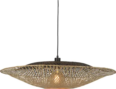 Produktbild von GOOD&MOJO - Hängeleuchte Kalimantan - Bambus - Ø87cm Hängelampe - Esstischlampe - Wohnzimmerlampe - Schlafzimmerlampe - Wohnzimmer