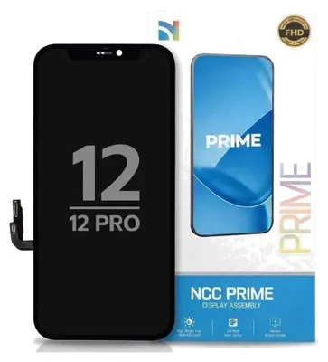 Produktbild von Kompatibles NCC Prime InCell Display Touchscreen Bildschirm Schwarz für Apple iPhone 12 Pro, für Apple iPhone 12 A2172,  A2341 & Werkzeug